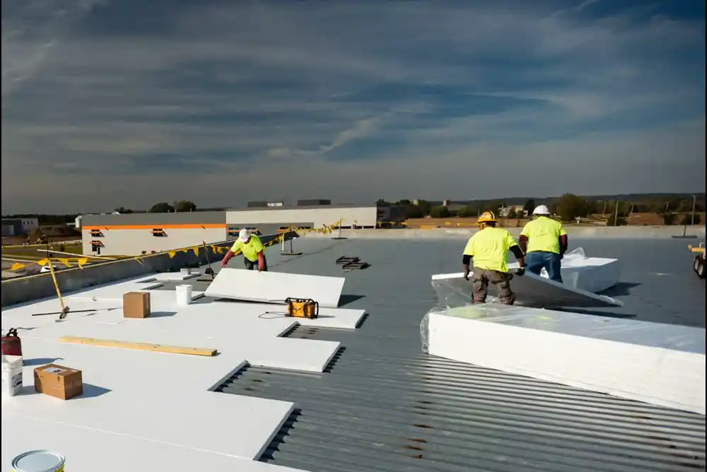 Roofing site inspection